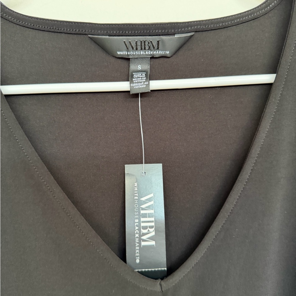 Fun and Classy Black V-Neck Mini Dress - Picture 8 of 13